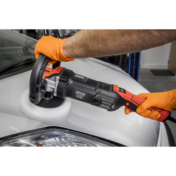 180mm Rotary Variable Speed Sander/Polisher 1400W/230V