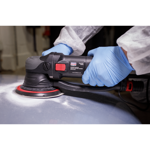 Premier 150mm Dual Action Variable Speed Electric Sander 600W/230V