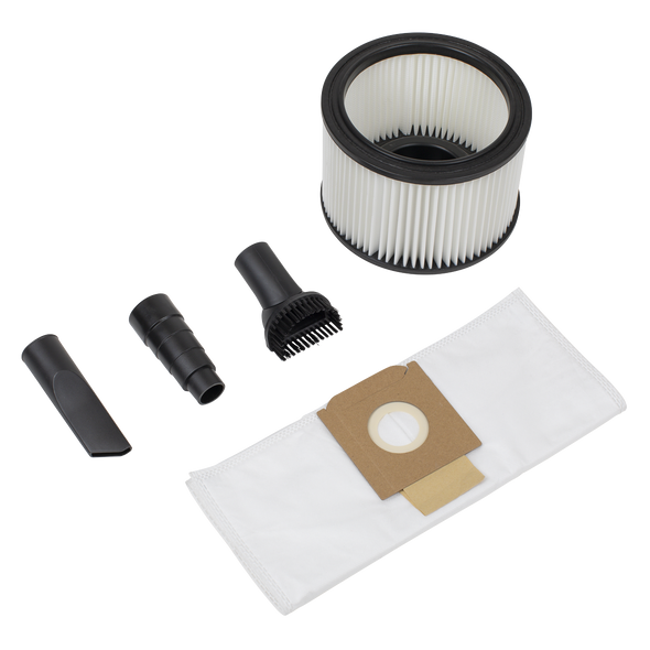 BuilderVac® 15L M Class Vacuum Cleaner Wet & Dry with Stainless Steel Drum 1400W/230V