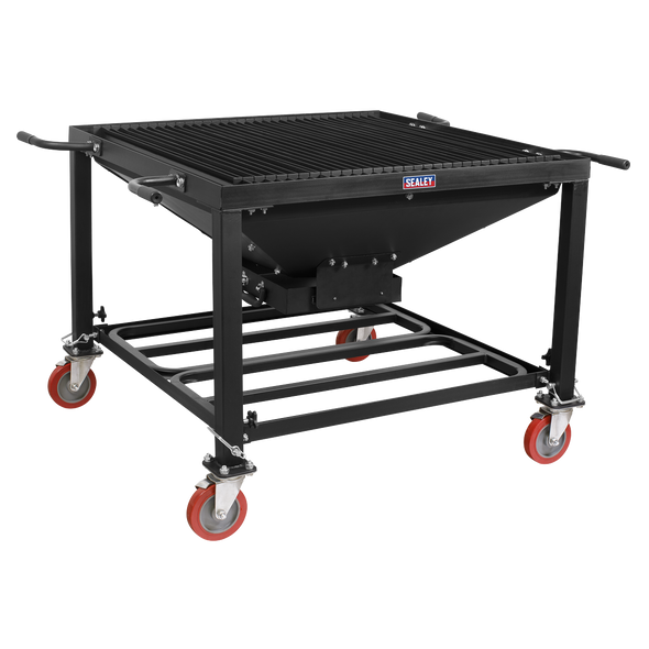 Adjustable Height Plasma Cutting Table/Workbench with Castor Wheels