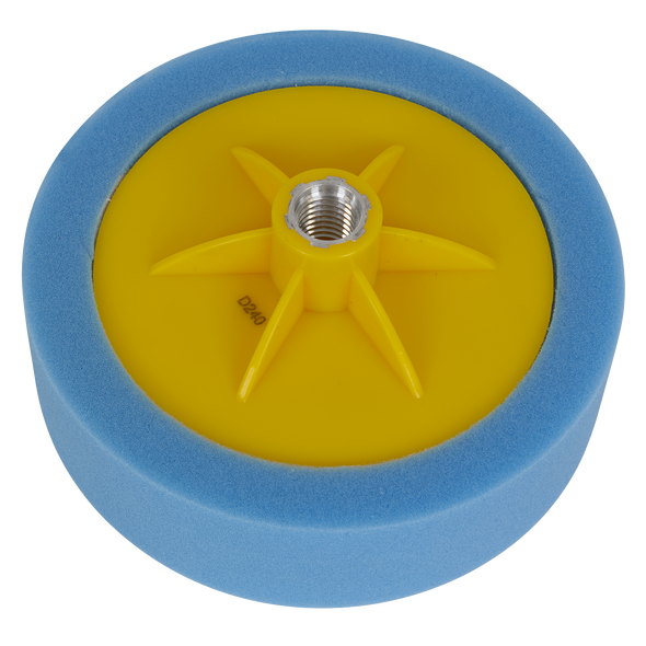 150 x 50mm Buffing & Polishing Foam Head 5/8"UNC - Blue/Medium