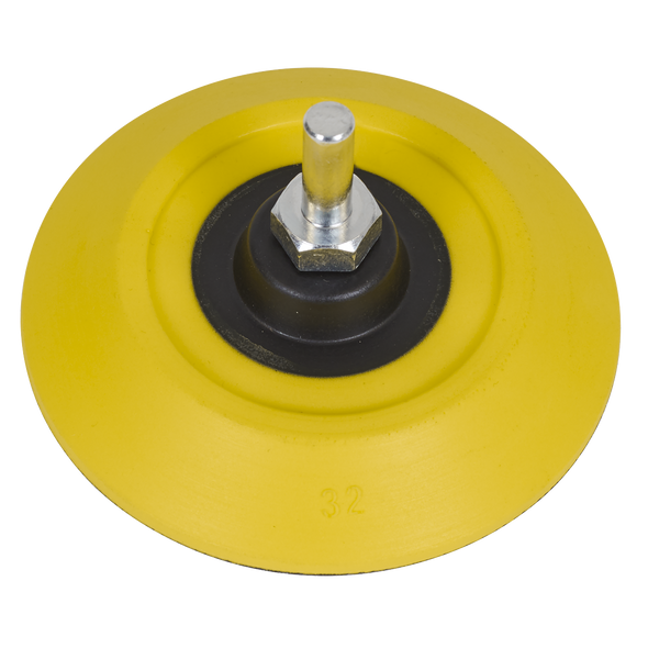 75mm Hook-and-Loop Backing Pad on 6mm Shaft