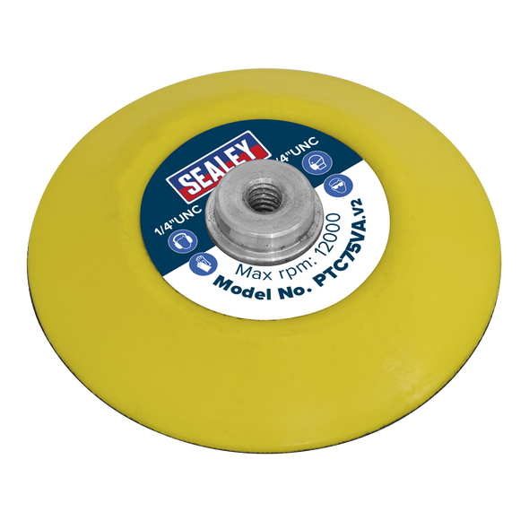 71mm Hook-and-Loop Backing Pad 1/4"UNC