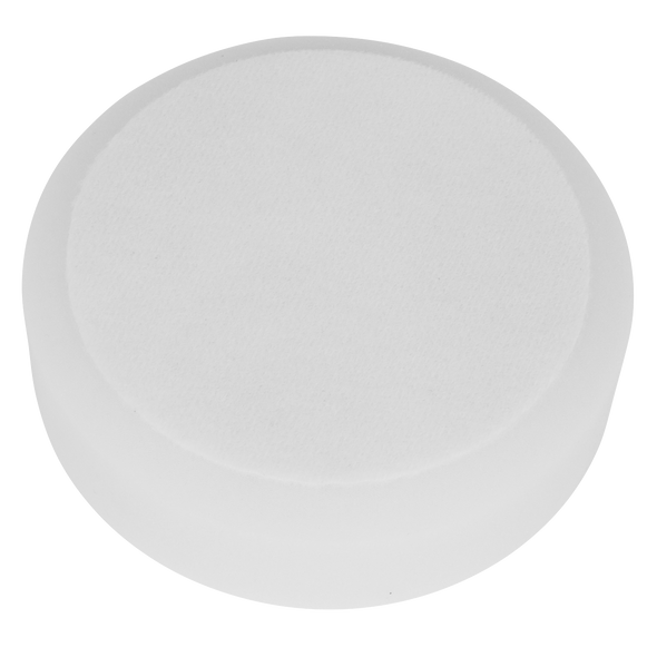 Hook-and-Loop Buffing & Polishing Foam Head 150 x 50mm - White/Dense