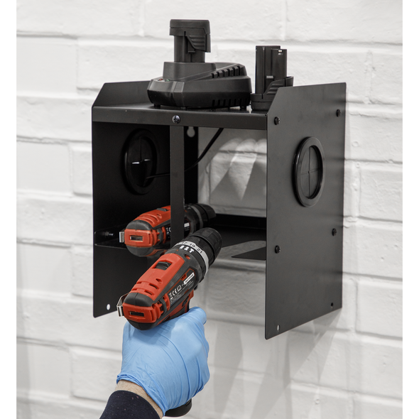 Power Tool Storage Rack 2-Bay