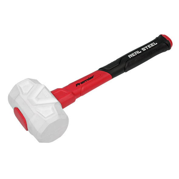 Premier Rubber Mallet with Fibreglass Shaft & Graphite Core 16oz