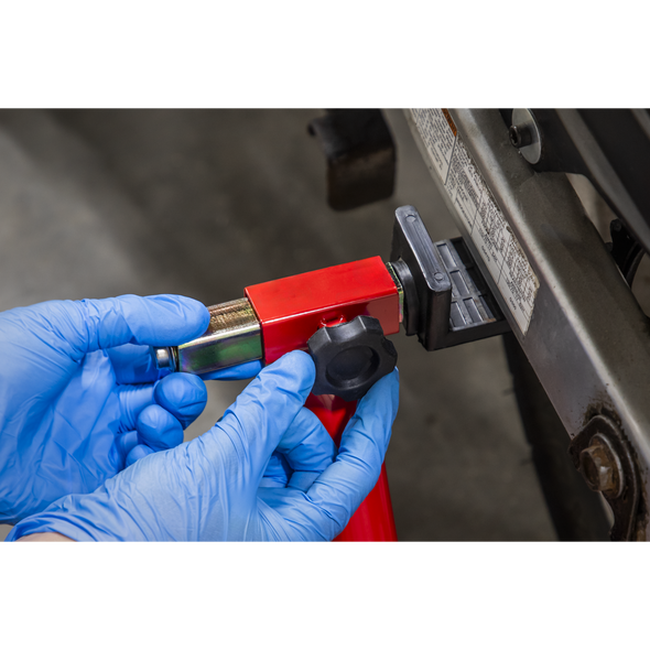 Rear Paddock Stand with Rubber Supports