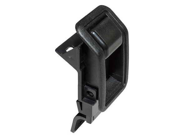 Britpart Interior Door Lock Button Repair - DA2499 for Range Rover Classic, close-up view of the black door lock button repair component designed for Range Rover Classic vehicles.