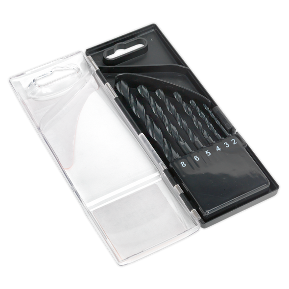 Siegen HSS Drill Bit Set 6pc - DIN 338