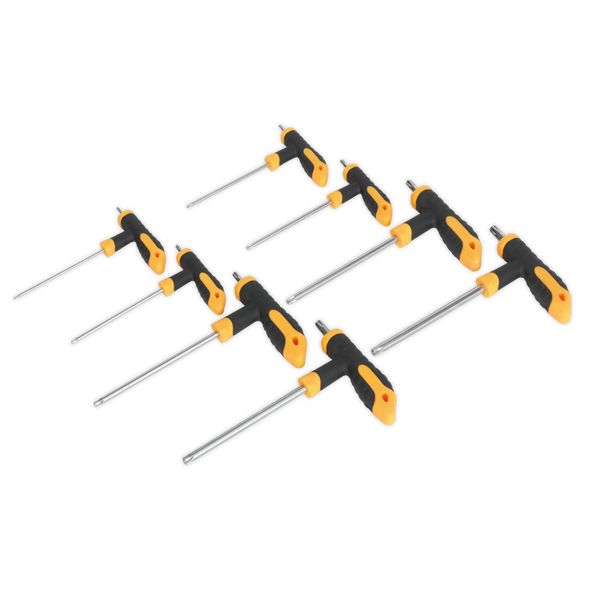 Siegen T-Handle TRX-Star* Key Set 8pc