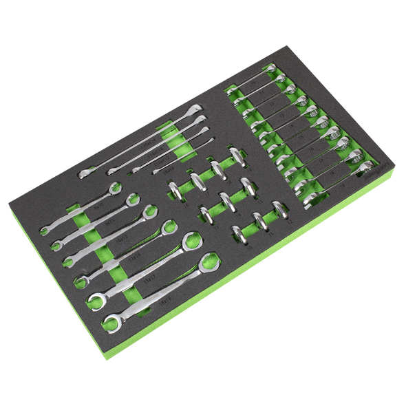 Siegen Specialised Spanner Set with Tool Tray 30pc - S01274