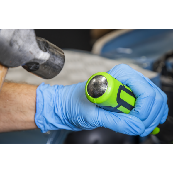 Siegen Heavy-Duty 25° Pry Bar with Hammer Cap 900mm