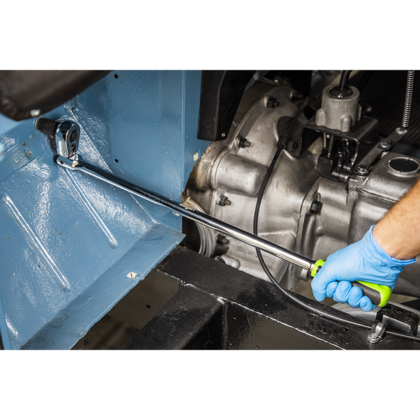 Siegen Ratchet Wrench Set with Flip Reverse 1/2"Sq Drive 4pc