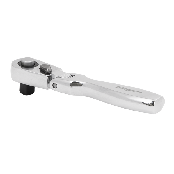 Siegen Micro Flexi-Head Ratchet Wrench 1/4"Sq Drive