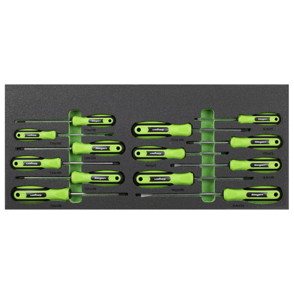 Top Chest & Rollcab Combination 6 Drawer with Tool Kit 247pc