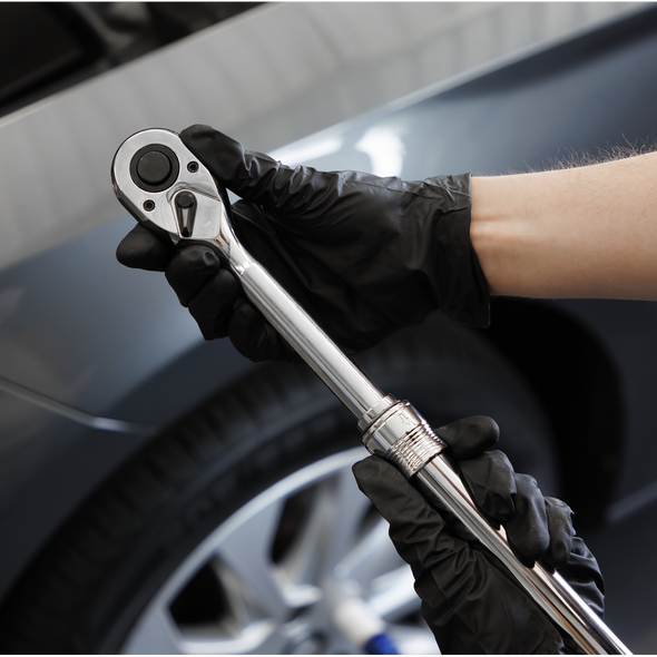 Siegen Extendable Ratchet Wrench 1/2"Sq Drive - S01293