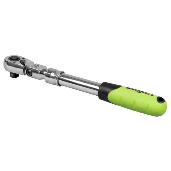 Siegen Extendable Flexi-Head Ratchet Wrench 1/2"Sq Drive