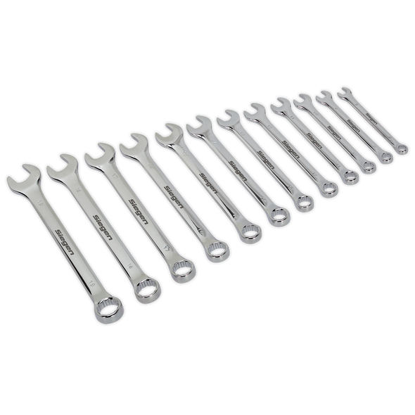 Siegen Combination Spanner Set 8-19mm 12pc