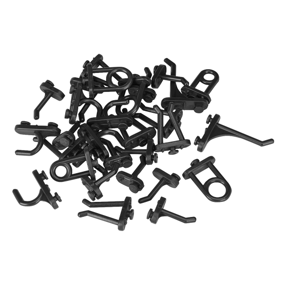 Hook Assortment for Composite Pegboard 30pc