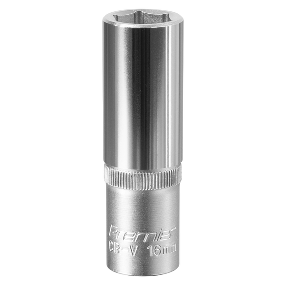 Premier Deep Socket 1/2"Sq Drive 16mm