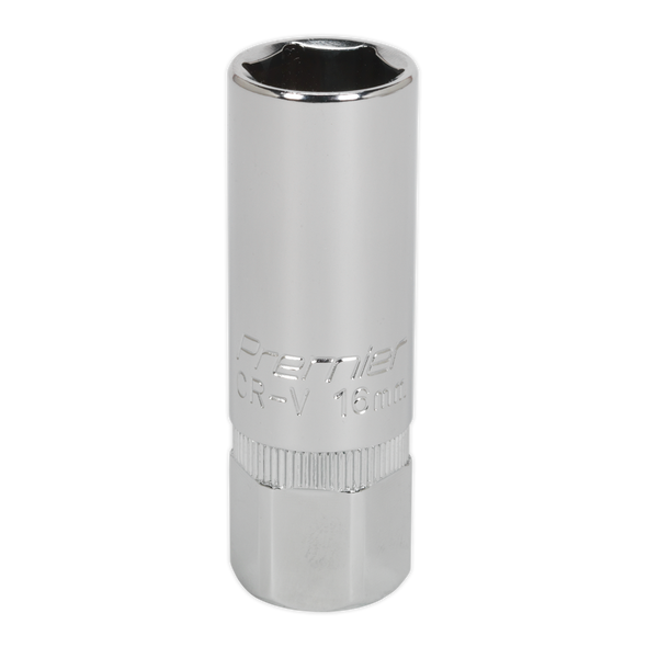 Premier Spark Plug Socket 1/2"Sq Drive 16mm