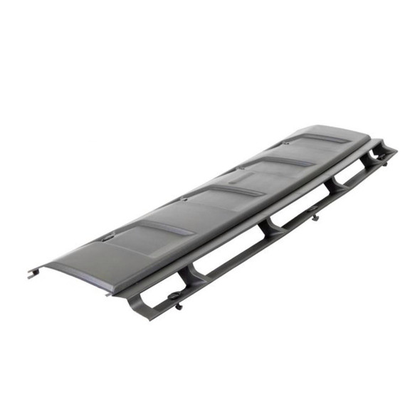 Genuine Land Rover Front Bumper Lower Towing Eye Cover Trim for Discovery 3, grey plastic part designed for vehicle front bumper towing eye cover.