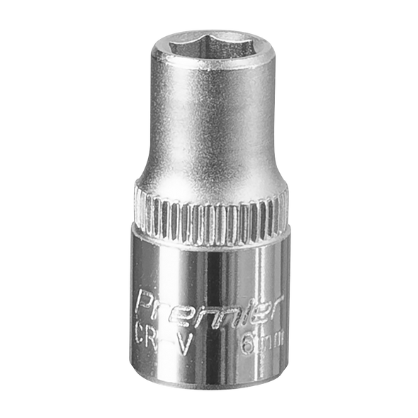 Premier Socket 1/4"Sq Drive 6mm