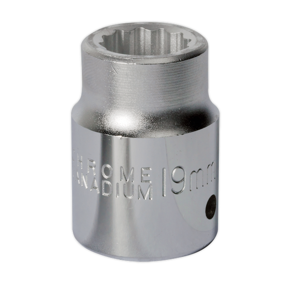 Premier Socket 3/4"Sq Drive 19mm