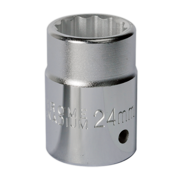 Premier Socket 3/4"Sq Drive 24mm