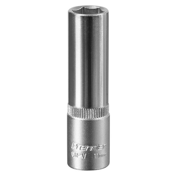 Premier Deep Socket 3/8"Sq Drive 11mm