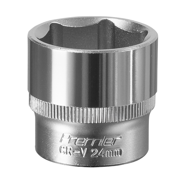Premier Socket 3/8"Sq Drive 24mm