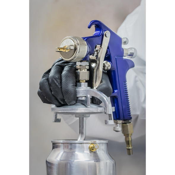 Suction Feed Spray Gun 1.7mm Set-Up