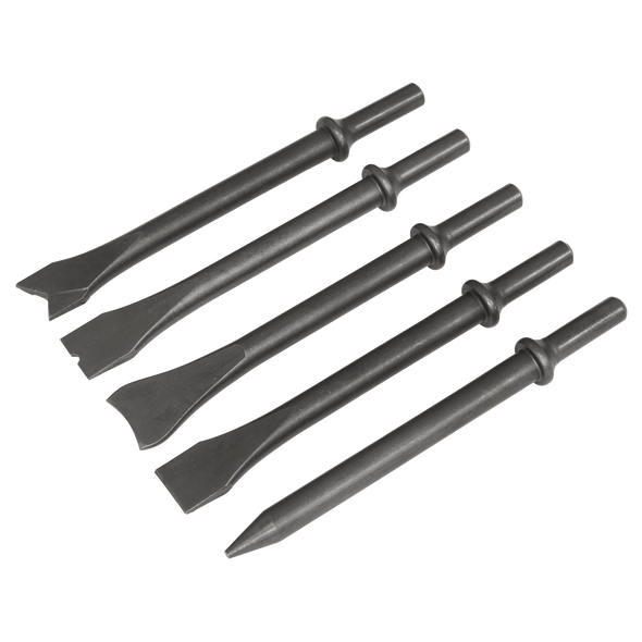 Air Hammer Chisel Set 170mm 5pc