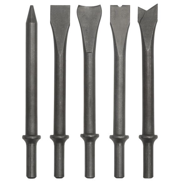 Air Hammer Chisel Set 170mm 5pc