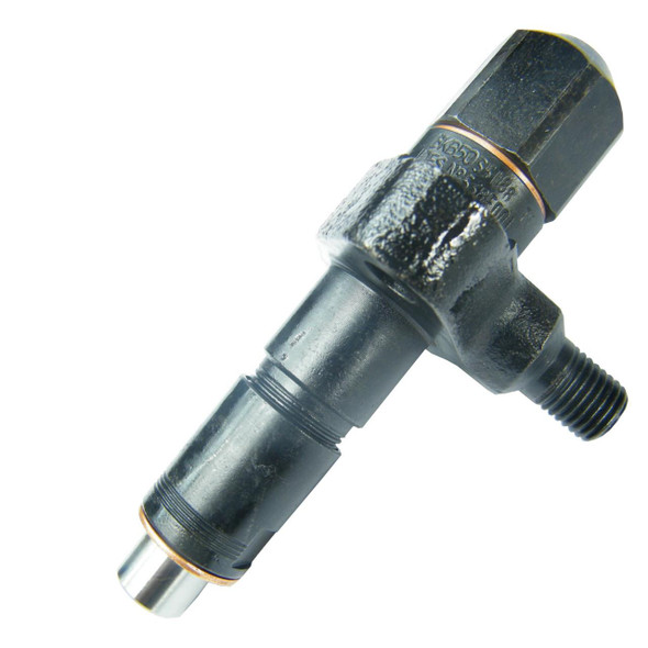 Direct Replacement Fuel Injector for Defender, black metal automotive fuel injector with threaded end and nozzle, designed for vehicle engine fuel delivery
