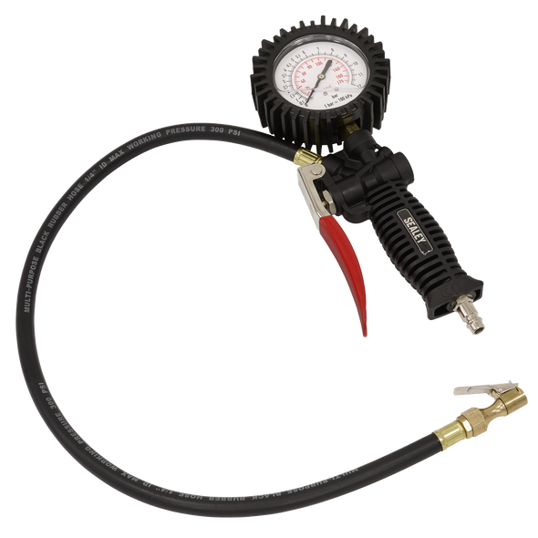 Tyre Inflator with Clip-On Connector - SA9304