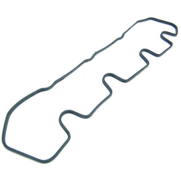 Direct Replacement Rocker Valve Cover Gasket for Defender & Discovery 1 300TDi, black rubber gasket with intricate shape for engine sealing.