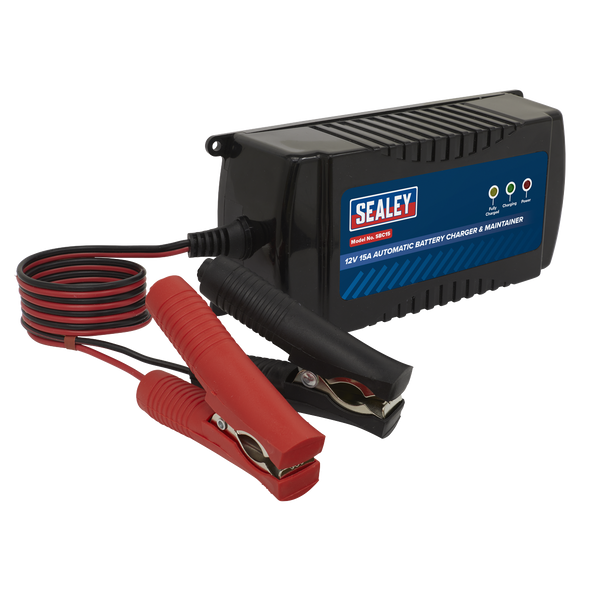 12V Automatic Battery Charger & Maintainer 15A