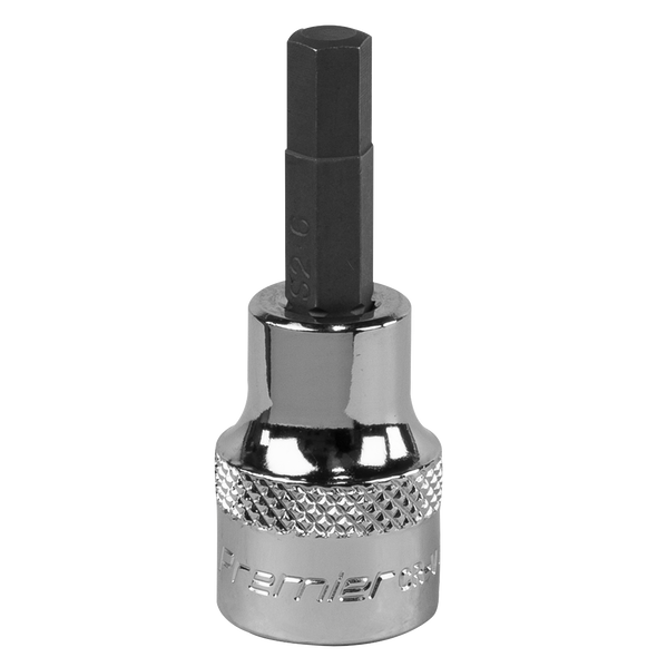 Premier Hex Socket Bit 3/8"Sq Drive 6mm