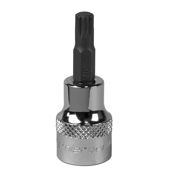 Premier Spline Socket Bit 3/8"Sq Drive M6