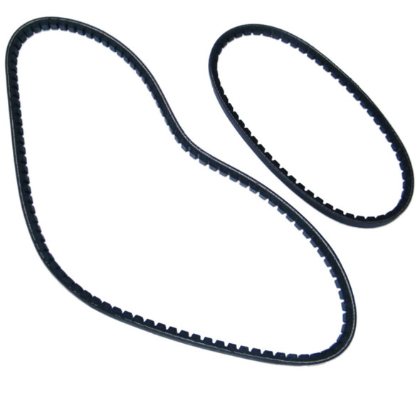 Direct Replacement Discovery 1 200TDi Power Steering & Alternator Fan Belt Kit, black rubber belts for engine components.