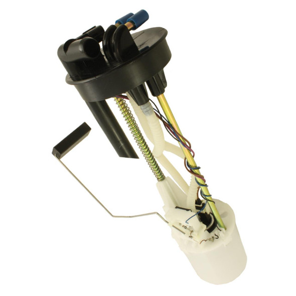 Direct Replacement Fuel Pump & In Tank Sender Unit for Range Rover P38 2.5 Diesel, automotive fuel pump and sender unit with wiring and plastic components.