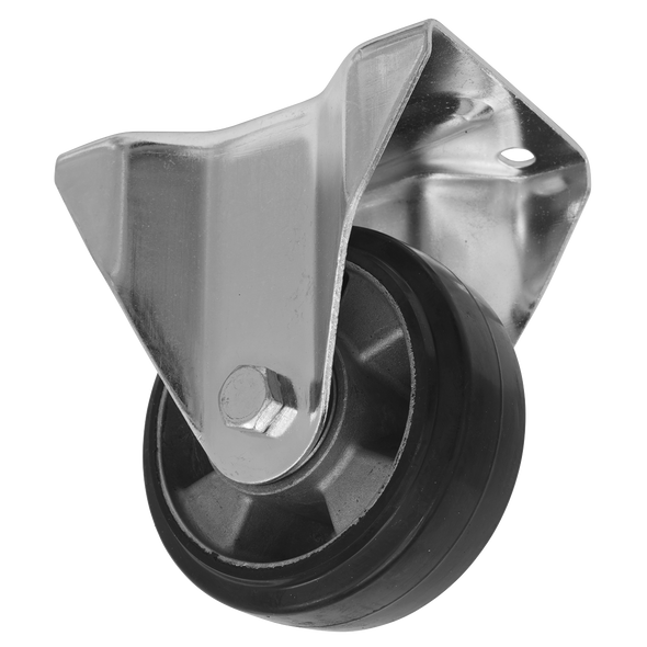 125mm Castor Wheel with Fixed Plate - SCW5125FPEM