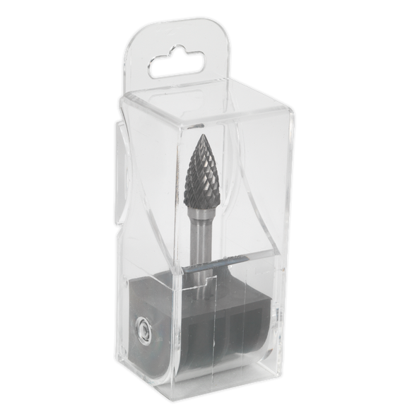 Arc Pointed Nose Tungsten Carbide Rotary Burr 10mm