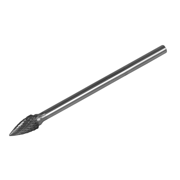 Tungsten Carbide Rotary Burr Extra-Long Arc Pointed Nose 10mm