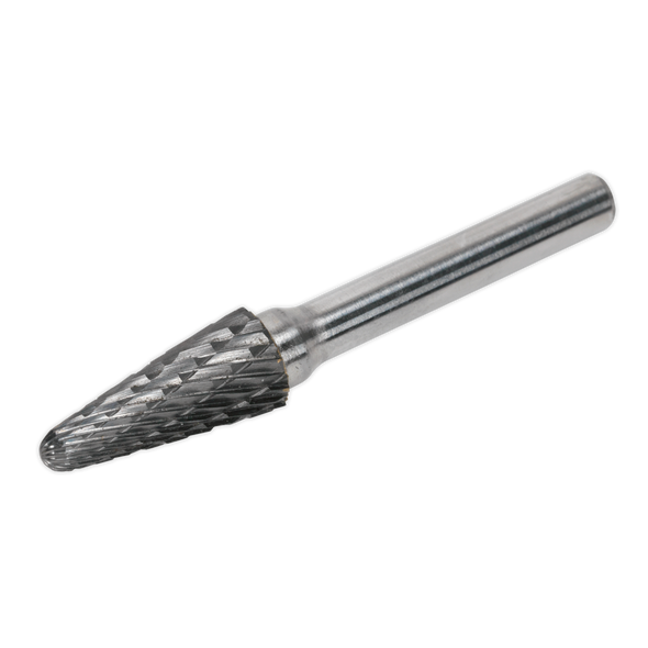 Conical Ball Nose Tungsten Carbide Rotary Burr 10mm