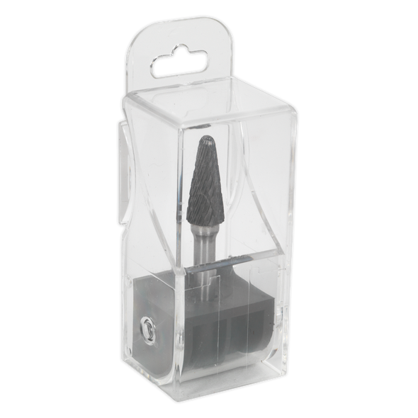 Conical Ball Nose Tungsten Carbide Rotary Burr 10mm