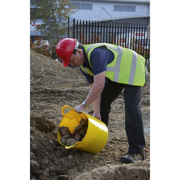 Heavy-Duty Flexi Tub 40L - Yellow