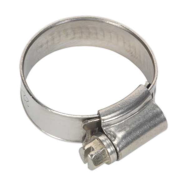 Stainless Steel Hose Clip 22-32mm - Pack of 10