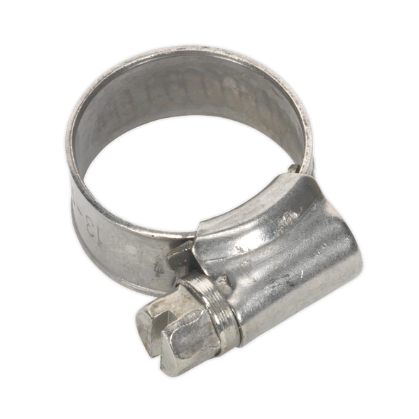 Stainless Steel Hose Clip 13-19mm - Pack of 10